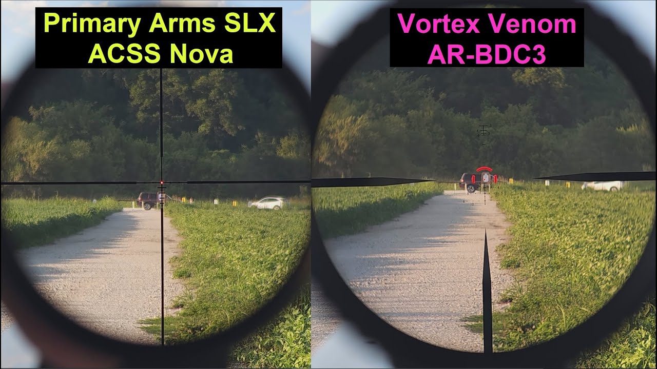 Primary Arms ACSS Nova vs Vortex Venom AR-BDC3 - Setting the Bar for Budgets LPVO's.