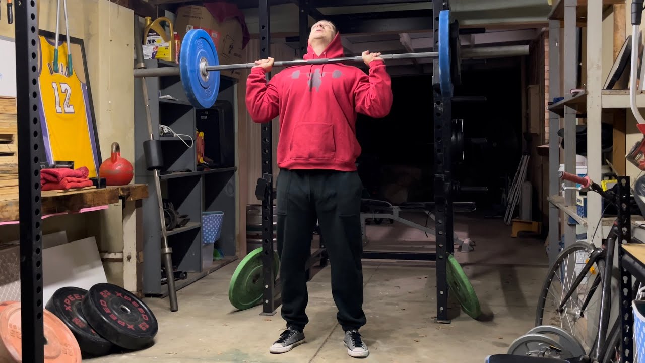 Squat everyday Day 869: Overhead Press