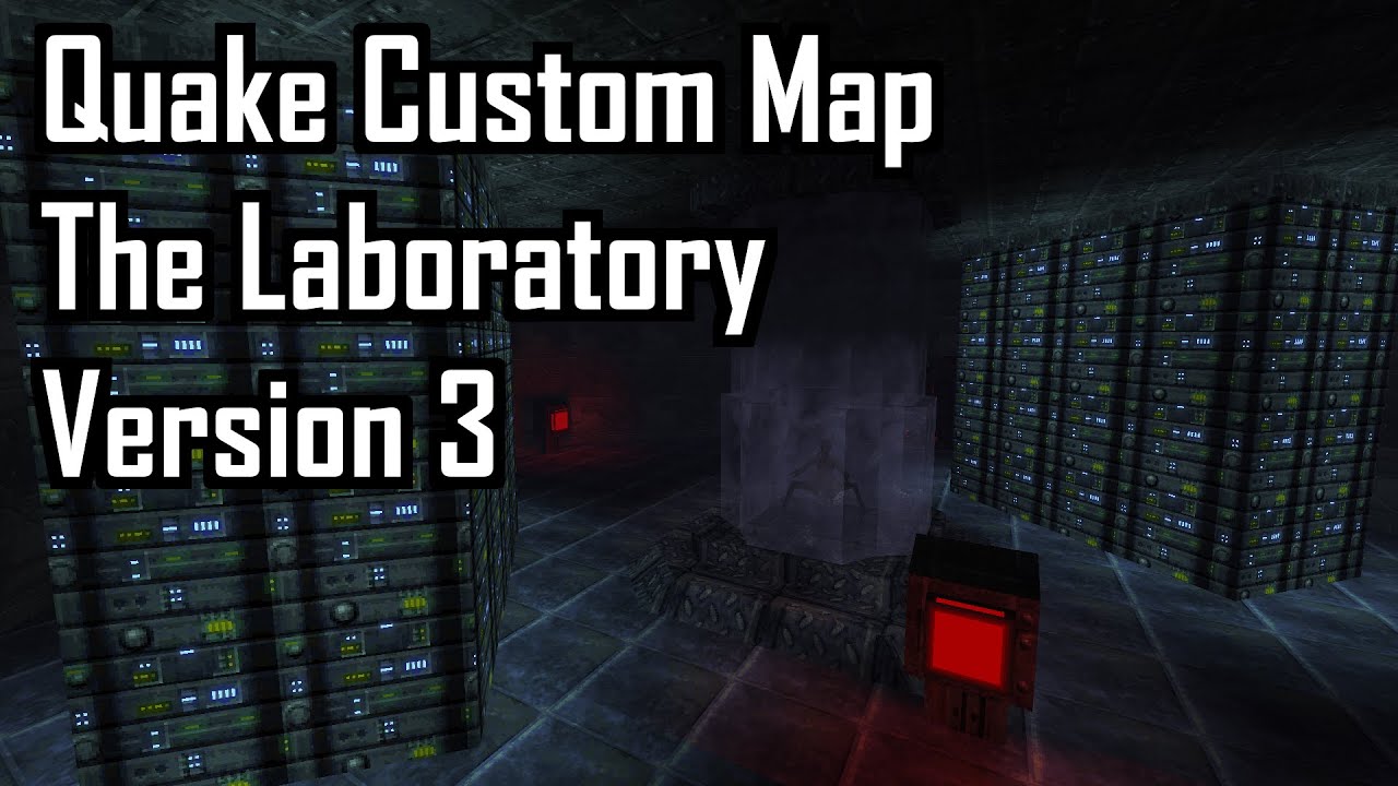 Quake Level Design Showcase: The Laboratory Version 3 | Custom Quake Singleplayer Map