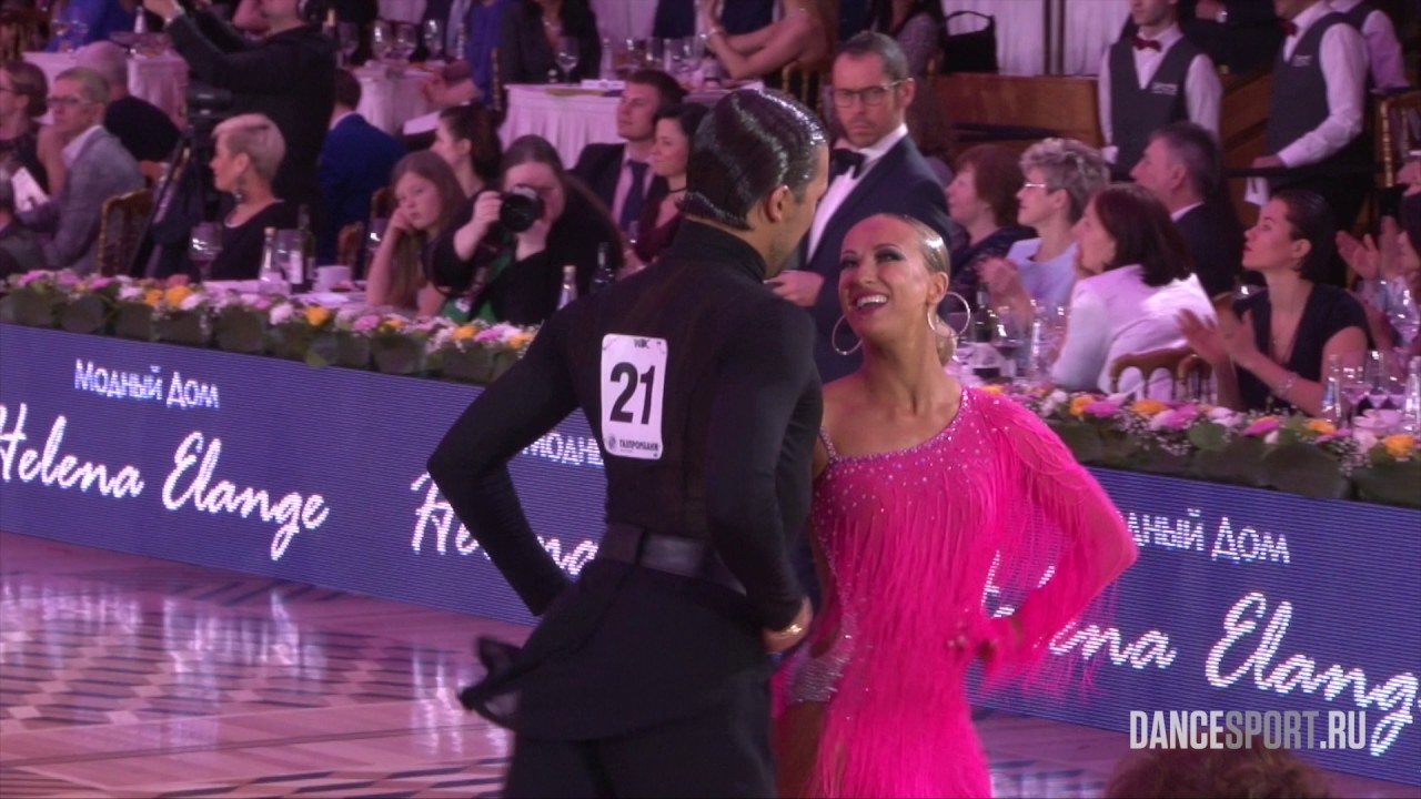 Pavel Zvychaynyy - Oxana Lebedew, GER, 1/2 Cha-Cha-Cha