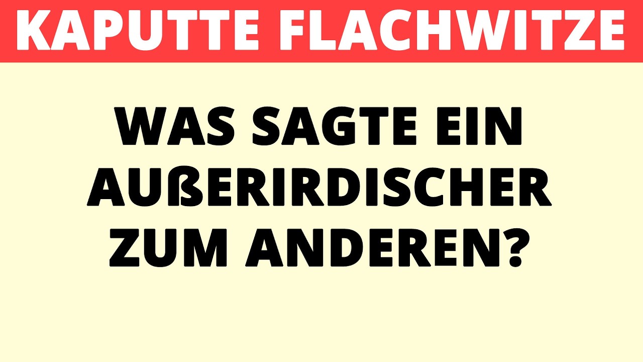 10 kurze Flachwitze 😂 #flachwitze