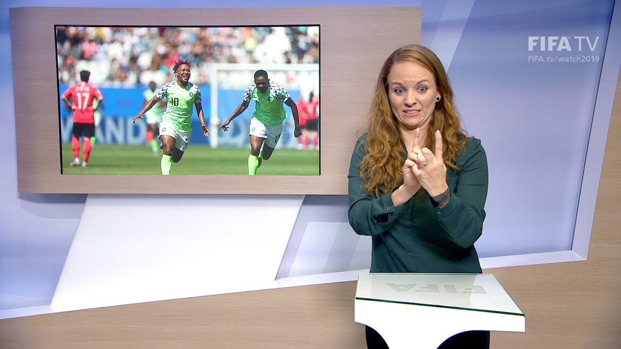Matchday 6 - France 2019 - International Sign Language for the deaf and hard of hearing