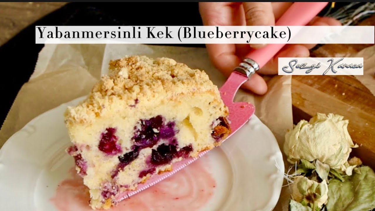 Yabanmersinli Kek (Blueberrycake)#blueberry #kek #food #cake