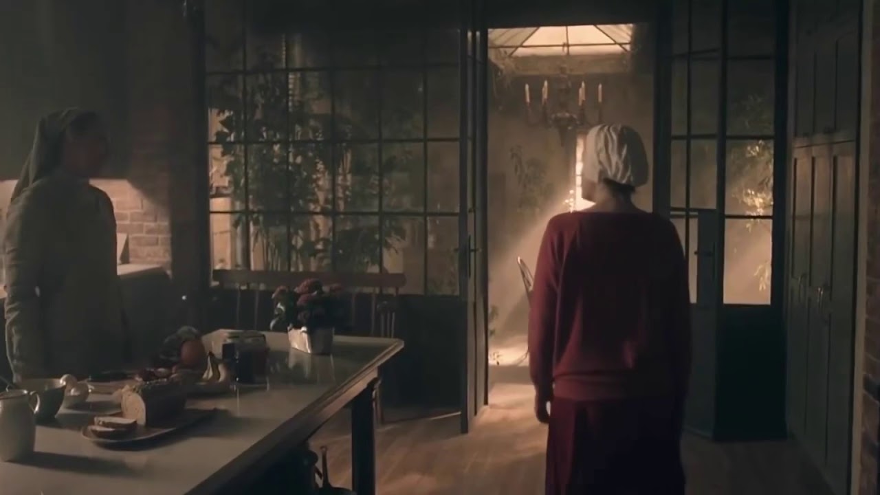 The handmaids tale // nick finds out June is pregnant season 1 episode 10