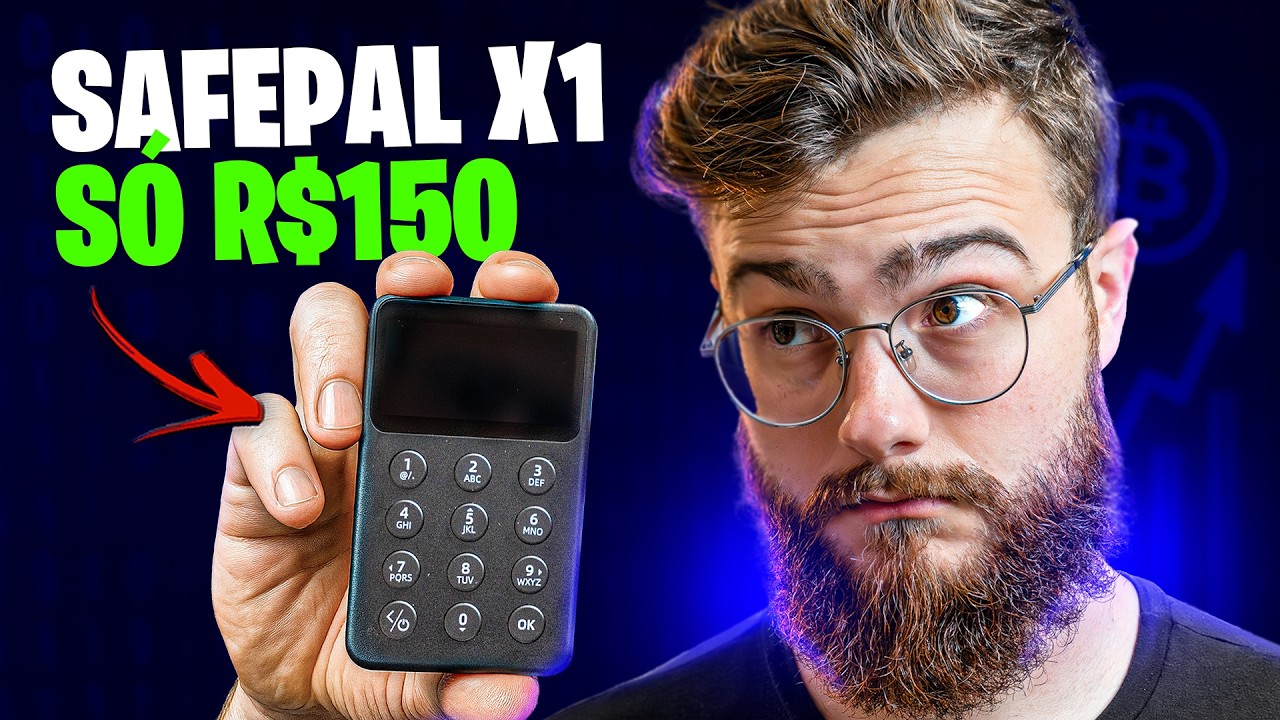 A MELHOR Cold Wallet Custo-Benef&iacute;cio? - SafePal X1 REVIEW
