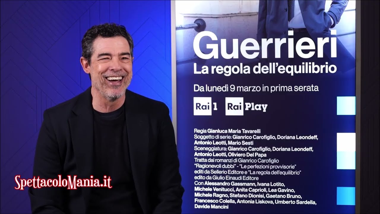 Guerrieri, Alessandro Gassmann: i miei personaggi hanno tutti un grande cuore e sono imperfetti