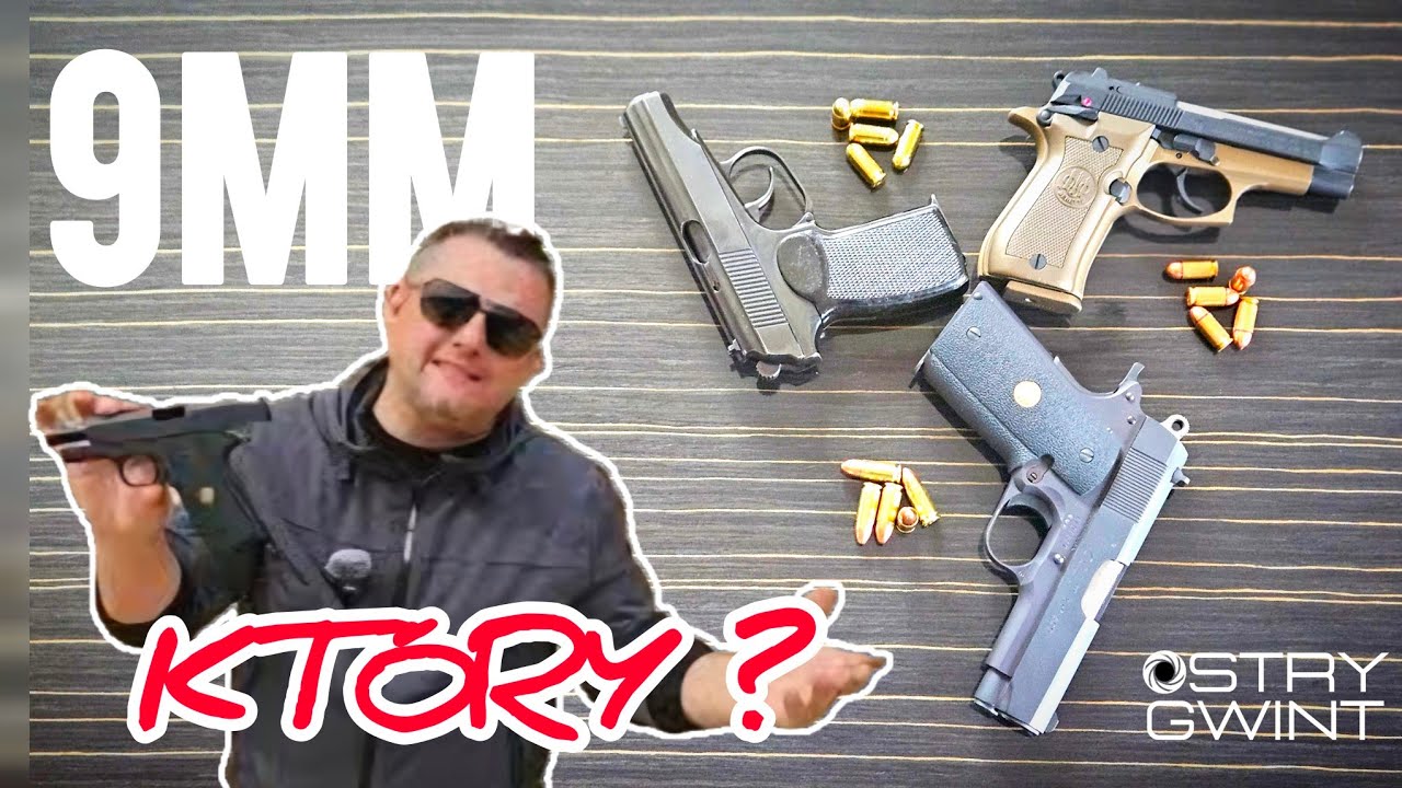 9MM 3GUN #9x19 Parabeullum #9&times;18 Makarow #9x17 Short/#380 ACP, A Ty co wybierzesz ?