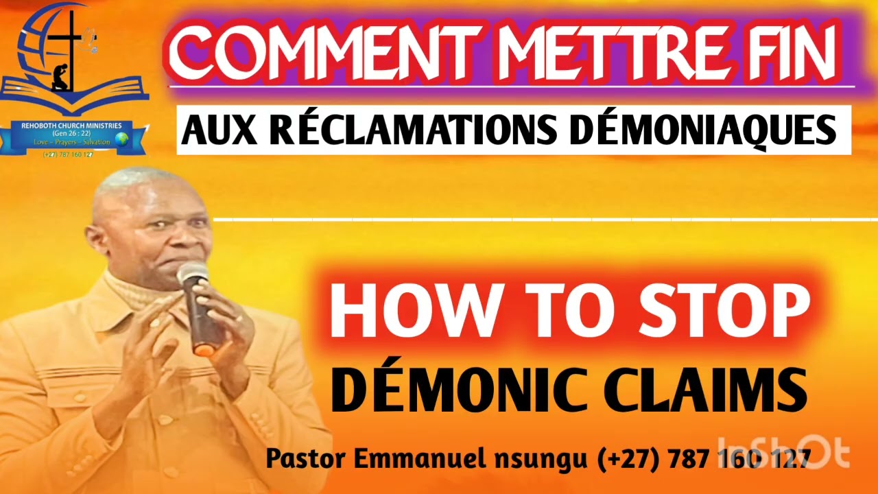 HOW TO STOP DEMONIC CLAIMS 