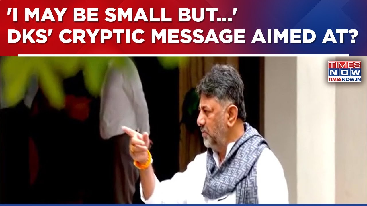 DK Shivakumar&rsquo;s Cryptic Message Reignites Karnataka Power Tussle, Congress MLA Renews Pitch For CM?