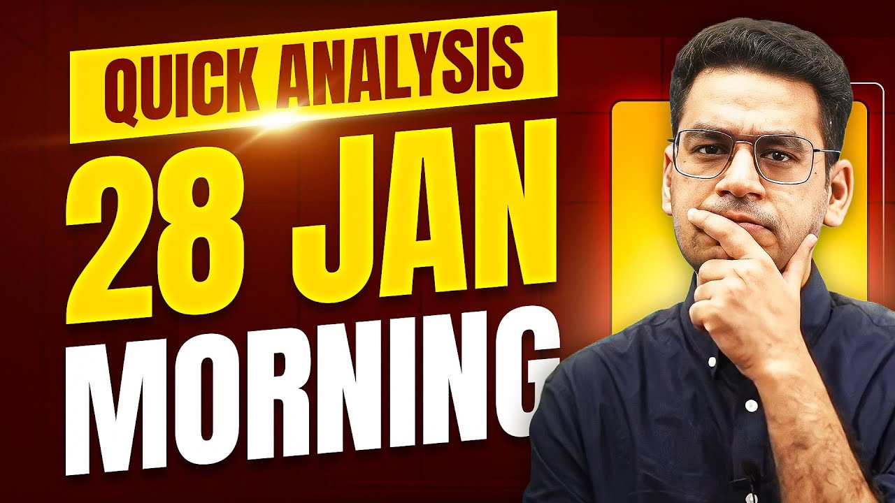 28 January Morning Shift | Quick Analysis | MathonGo | Anup Sir