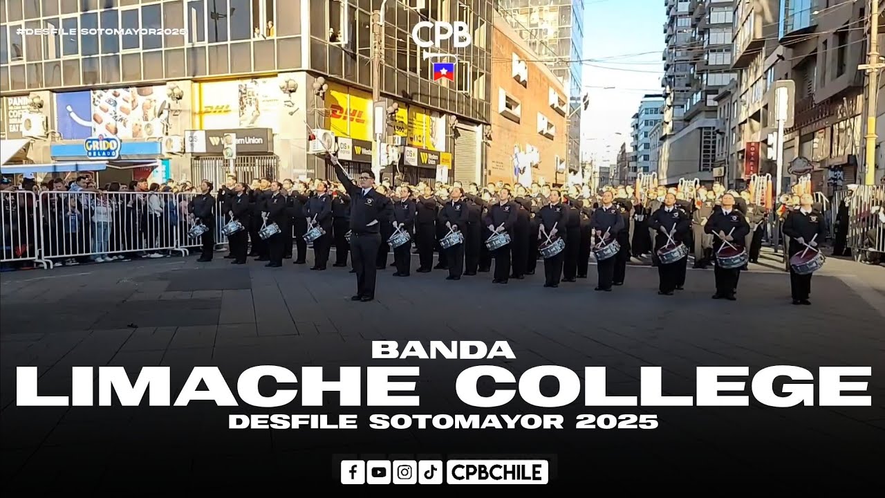 Banda Limache College - Desfile Sotomayor 2025