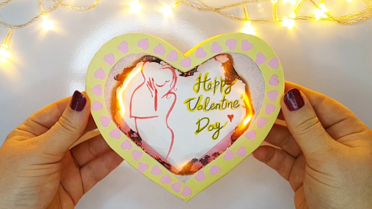 Magic Heat‑Reveal Valentine Card | DIY Surprise Love Card 💌