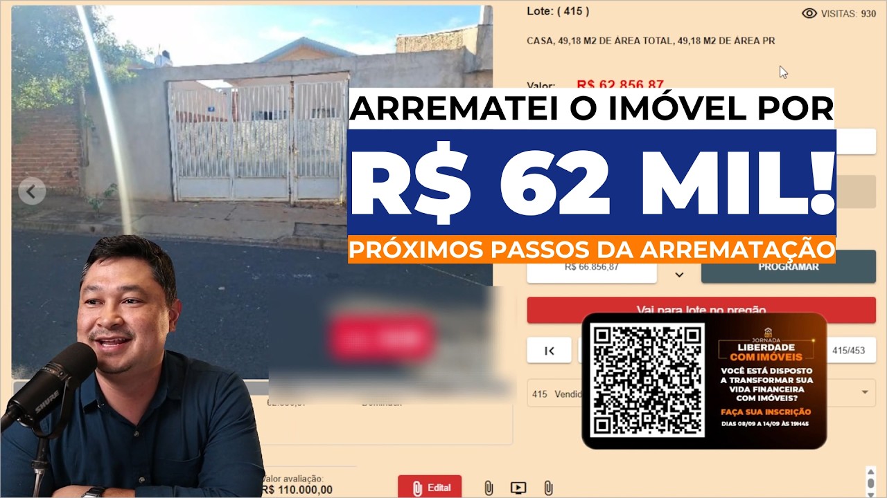 Arrematar &eacute; s&oacute; o come&ccedil;o&hellip; Olha o que acontece DEPOIS que voc&ecirc; compra um im&oacute;vel de leil&atilde;o!
