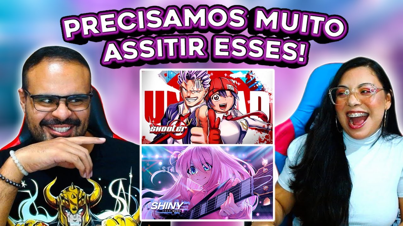 REACT Boa Sorte | Andy & Fuuko (Undead Unluck) Shooter - Acordes e Sons | Hitori | Shiny