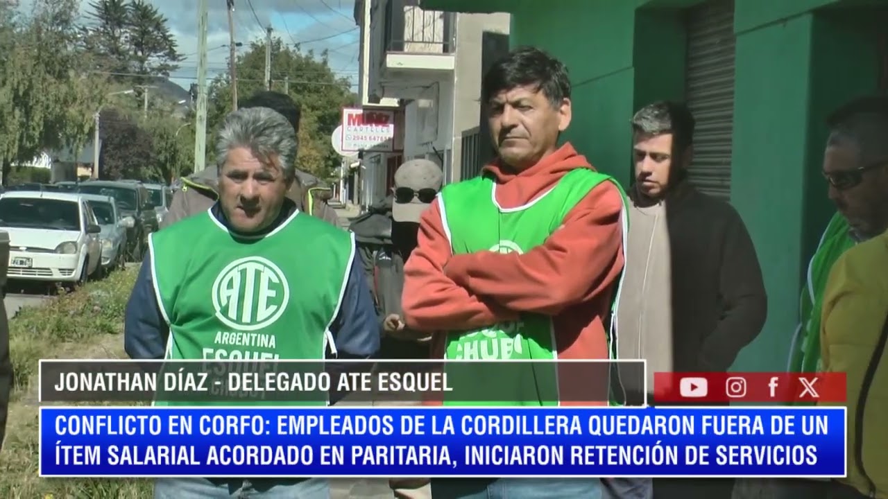 RECLAMO DE TRABAJORES DE CORFO