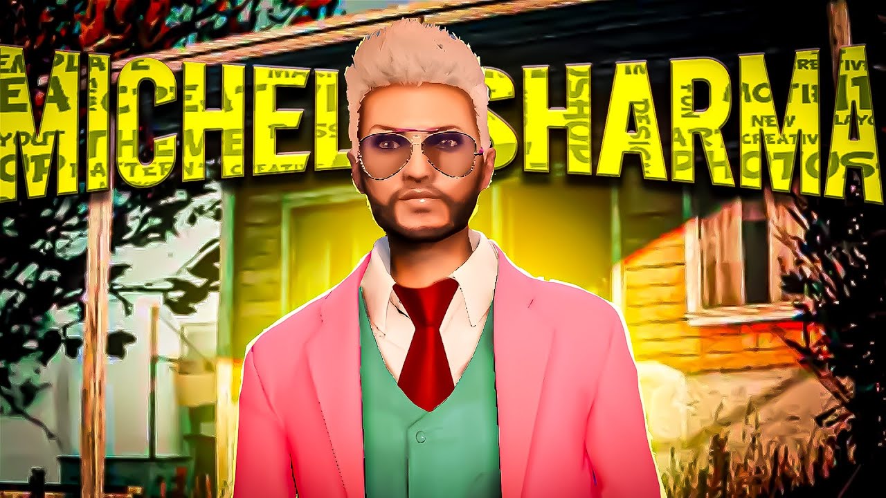 Michel Sharma In The House | Doing Office Task | Grand Rp | EN2