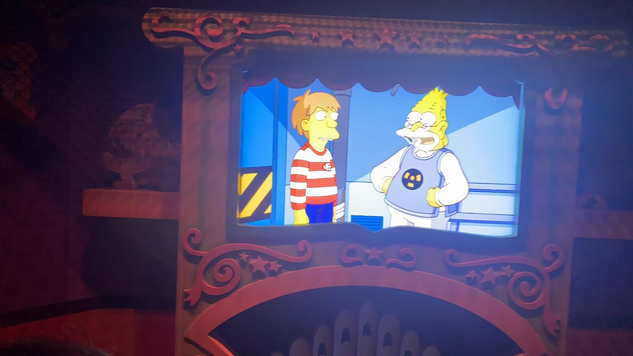 The Simpsons Ride-Universal Studios Hollywood, CA
