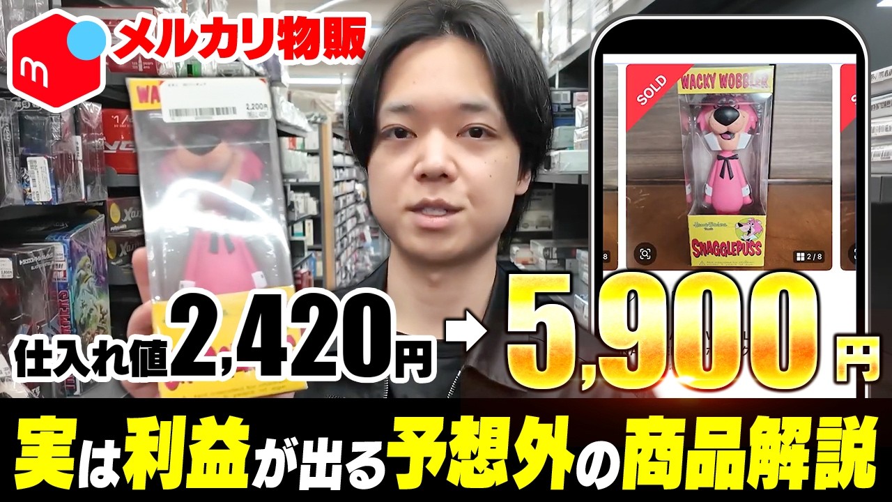 【副業に最適！】９割が見落とす実は利益がでる意外な商品を解説！【メルカリ物販】【中古せどり】