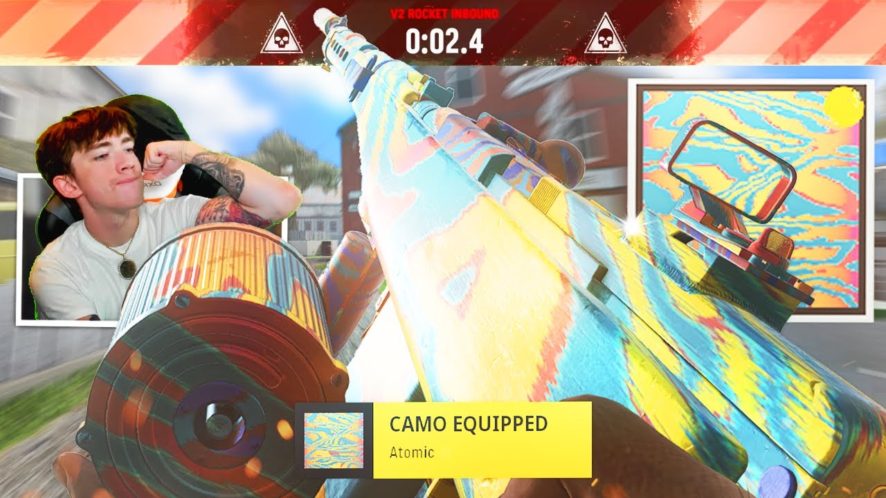 ATOMIC CAMO V2 ROCKET! NEW ATOMIC CAMO GLITCH IN CALL OF DUTY VANGUARD! (ATOMIC CAMO UNLOCKED)