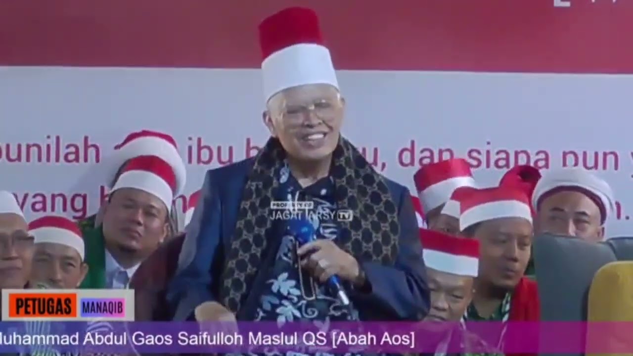 Manaqib Pusat Syeh Mursyid Muhyiddin Muhammad Abdul Gaos Saefulloh Maslul R.A QS Manqobah Tuan Syeh