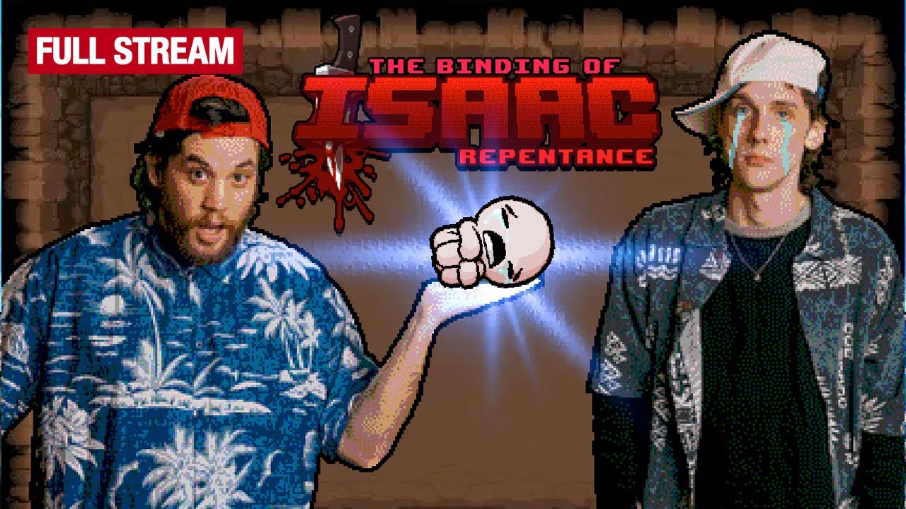 SuperMega Plays BINDING OF ISAAC - Part 1 - Full Stream