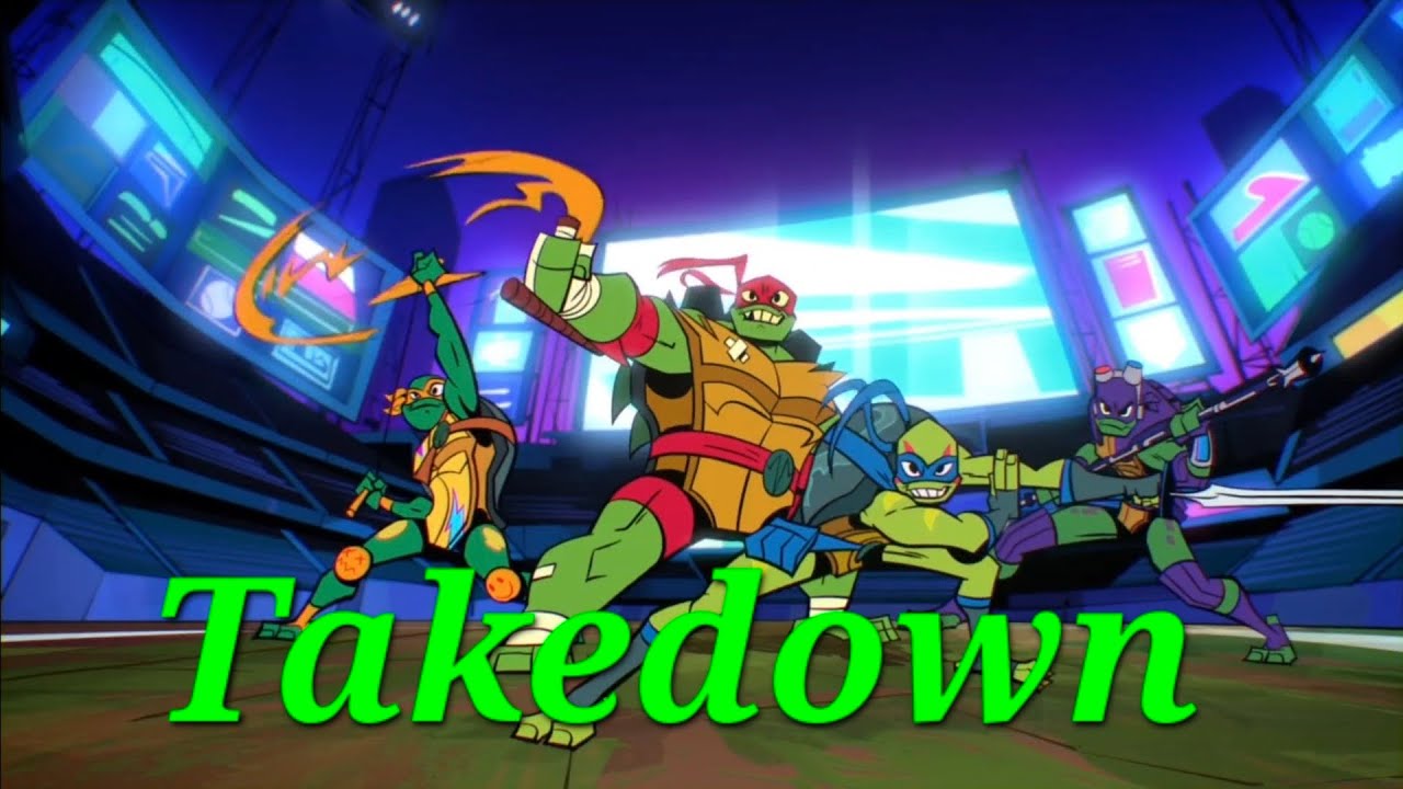 Rise of the TMNT (AMV)- Takedown