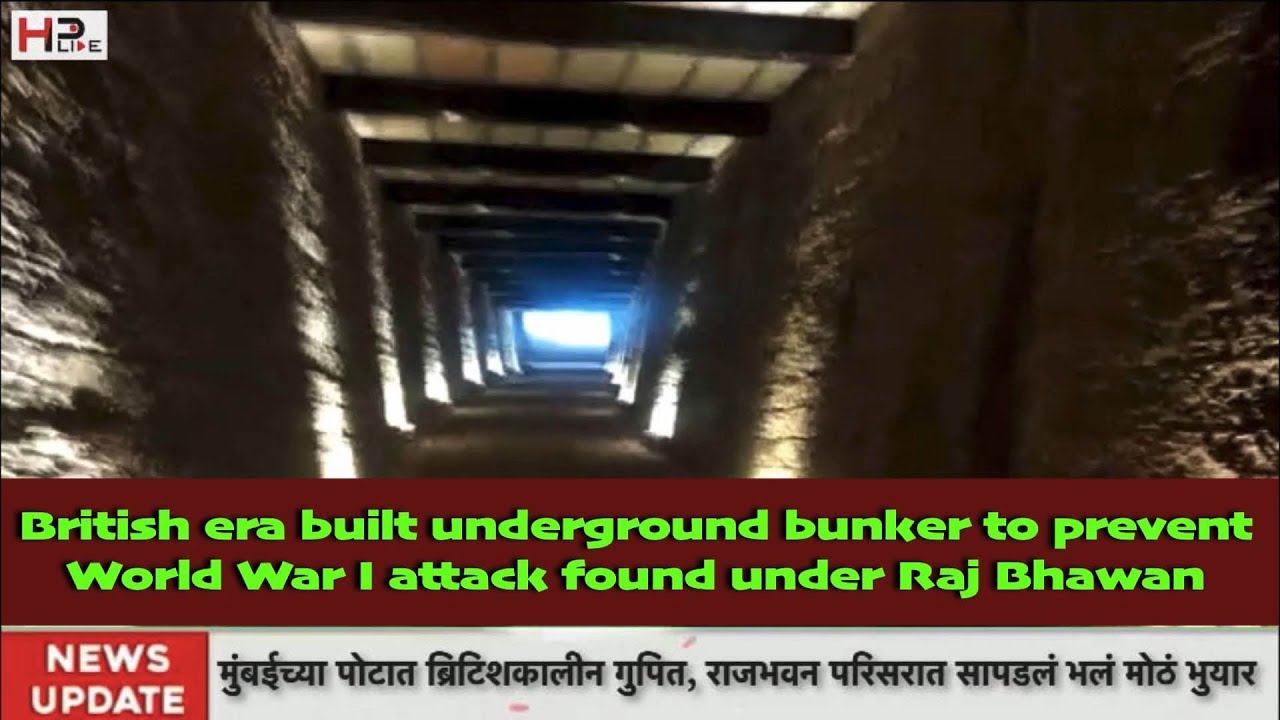 British era built underground bunker to prevent World War I attack found under Raj Bhawan
