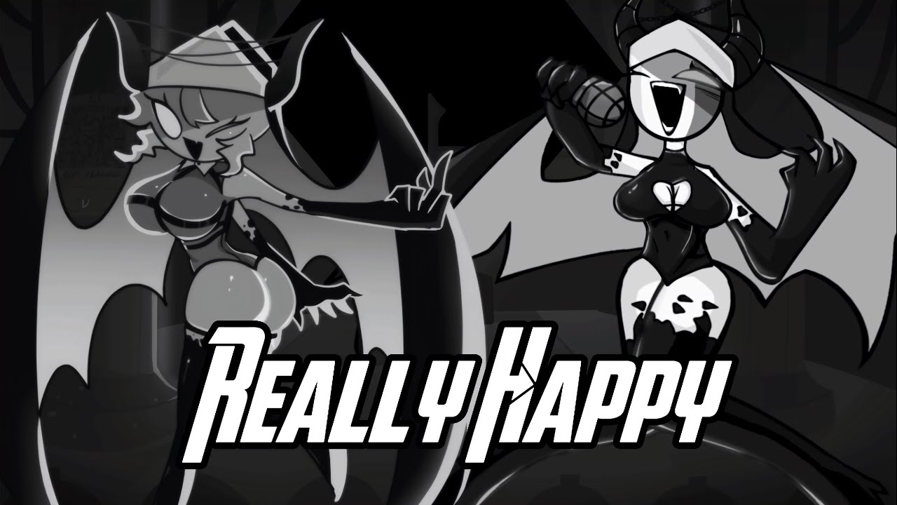 Really Happy Fanmade but Selvena and Sarvente sings it 【FNF】