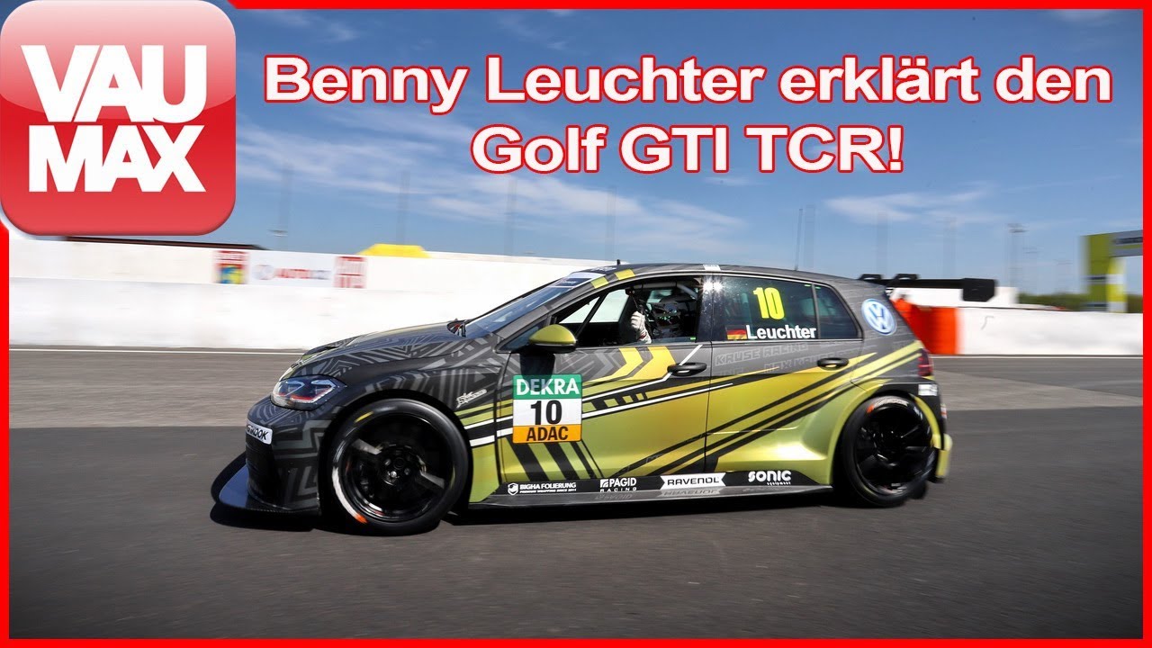 Benny Leuchter erklärt den VW Golf GTI TCR, seinen Rennwagen / TCR Review