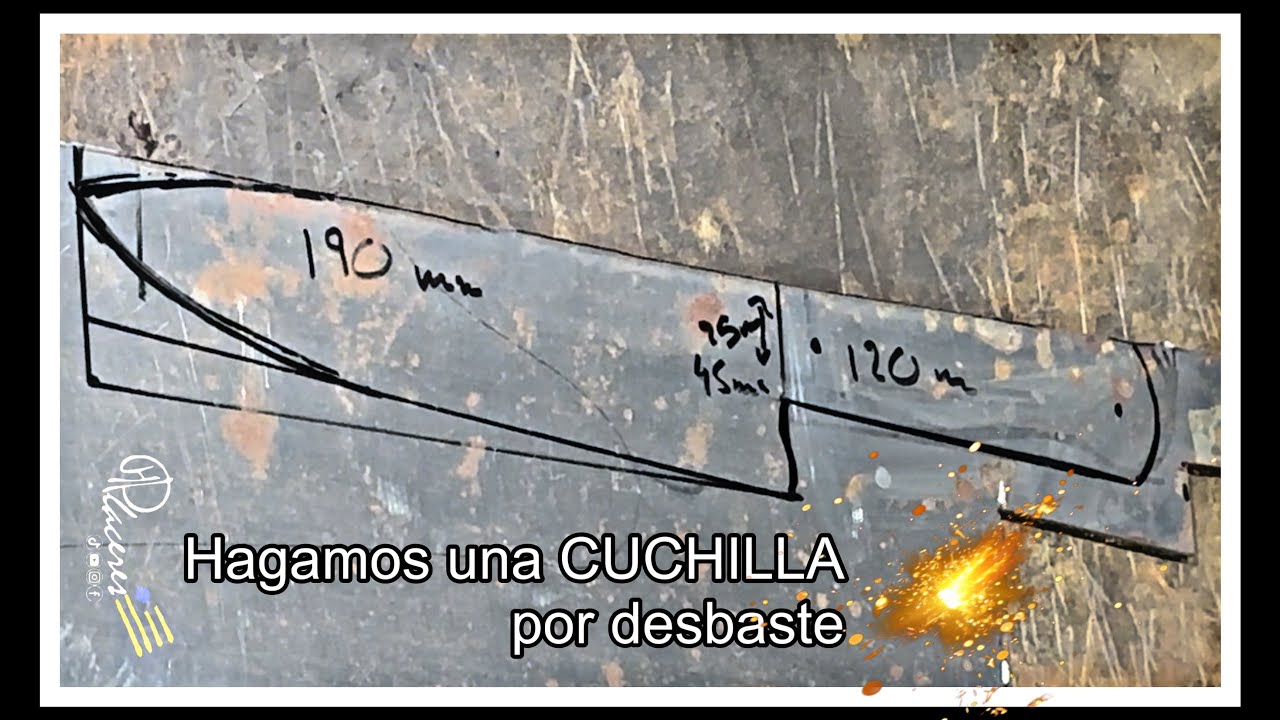 Hagamos una CUCHILLA por #desbaste 🔪🤫