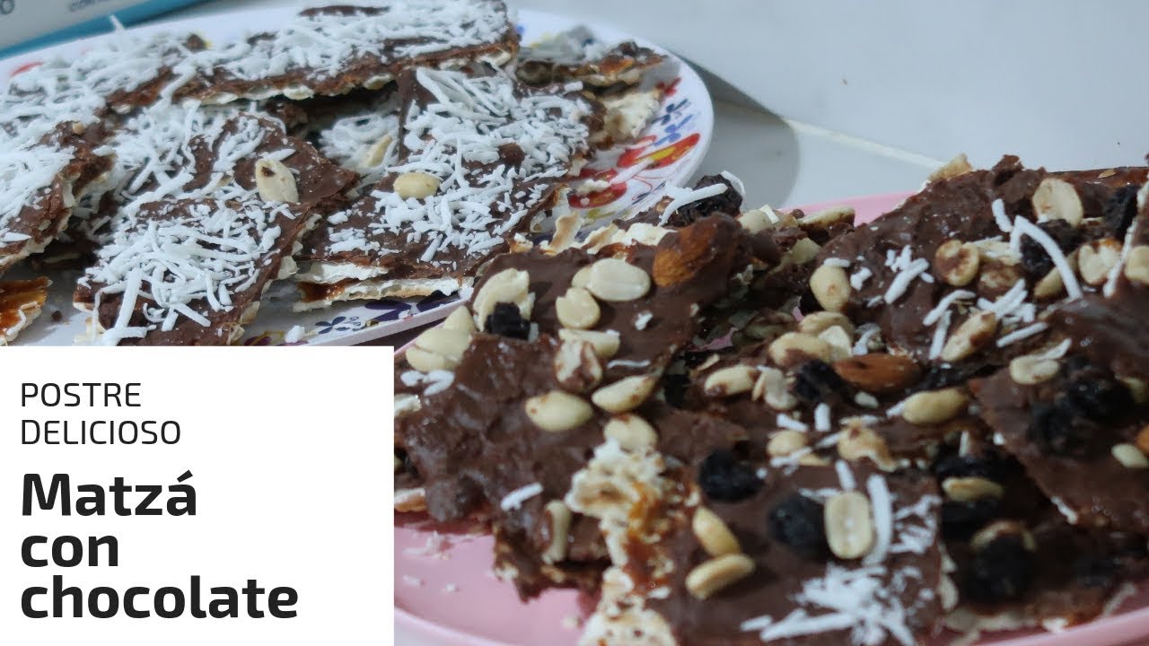 #chocolatematzo #matzapostre #chocolatematza|Matzá deChocolate|Matzo Passover