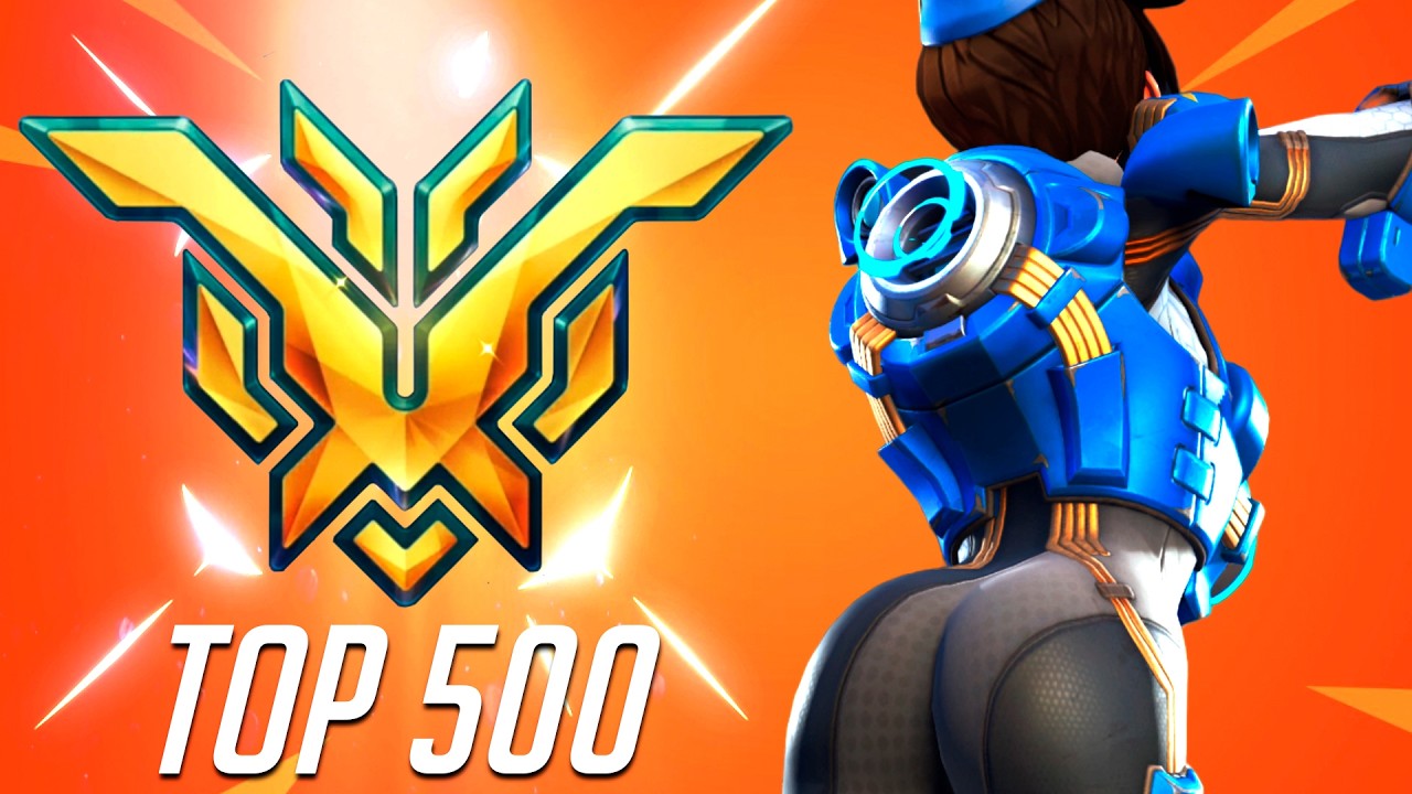 Colourhex демонстрирует своё мастерство игры за Трейсер! [Топ-500 21-го сезона Overwatch 2]