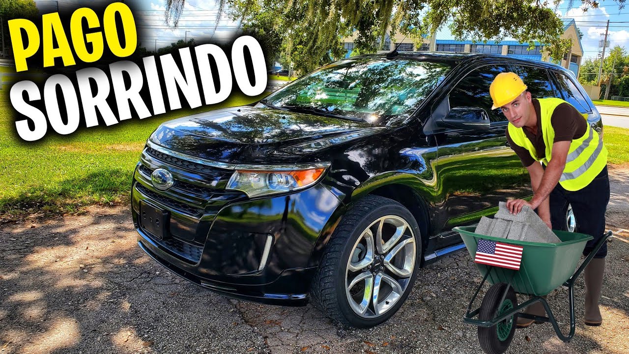 ESTE FORD EDGE QUE AJUDANTE DE PEDREIRO PAGA SORRINDO 😱