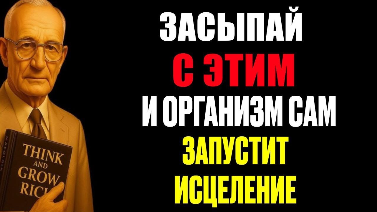 СЛУШАЙ И ЗАСЫПАЙ ПОД ЭТО — ОРГАНИЗМ ВКЛЮЧАЕТ САМОВОССТАНОВЛЕНИЕ