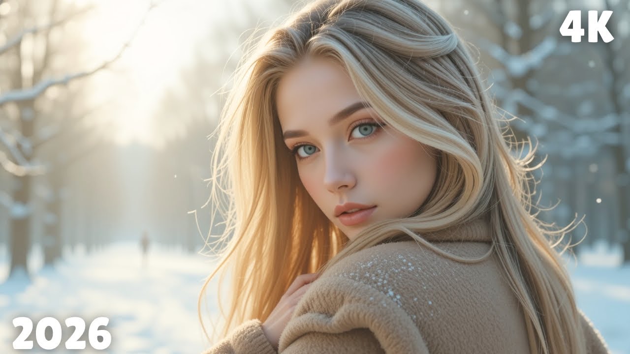 Winter Deep House Escape 2026 ❄️ Smooth Chill Session | 4K UHD