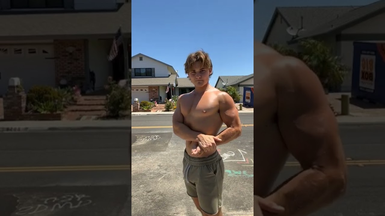 handsome boy boddy#shorts #muscular #world #young #how