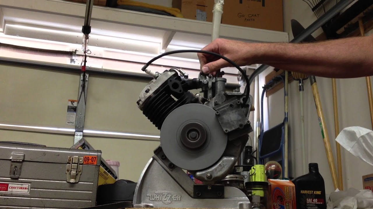 Bills Rebuilt Vintage Whizzer Model H Motor