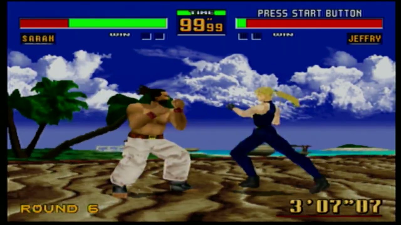 VIRTUA FIGHTER 2 [7] Arcade Mode/SARAH.