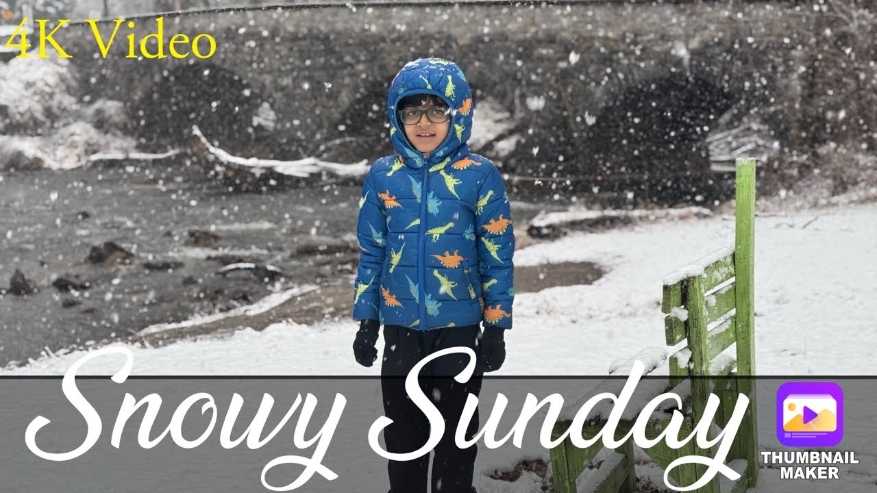 A Snowy Sunday Afternoon | Lazy Drive | Hagerstown | USA