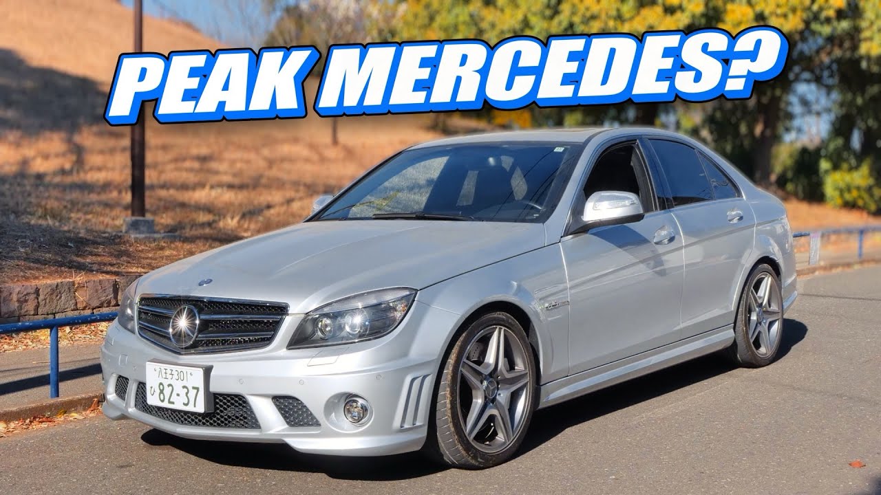 Обзор покупки на аукционе в Японии автомобиля Mercedes-Benz C63 AMG 2008 года выпуска (импорт из ...
