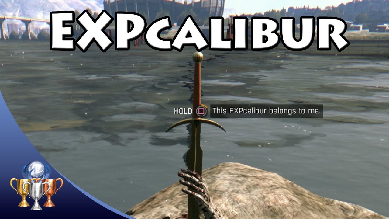 Dying Light - EXPcalibur Sword Easter Egg - How to find & Duplicate it