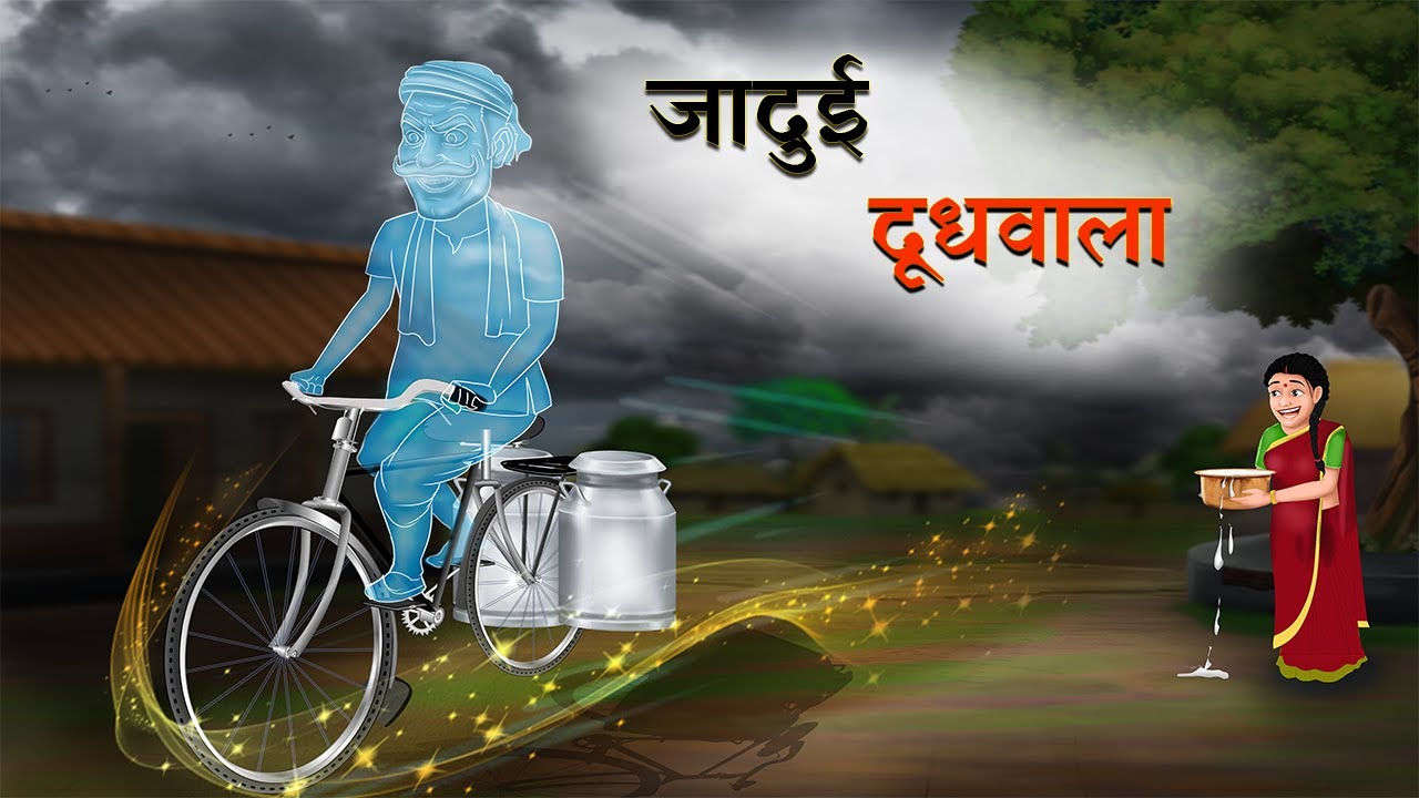 जादुई दूधवाला | JADUI DOODHWALA | HINDI STORIES | HINDI KAHANIYA | CARTOON STORY
