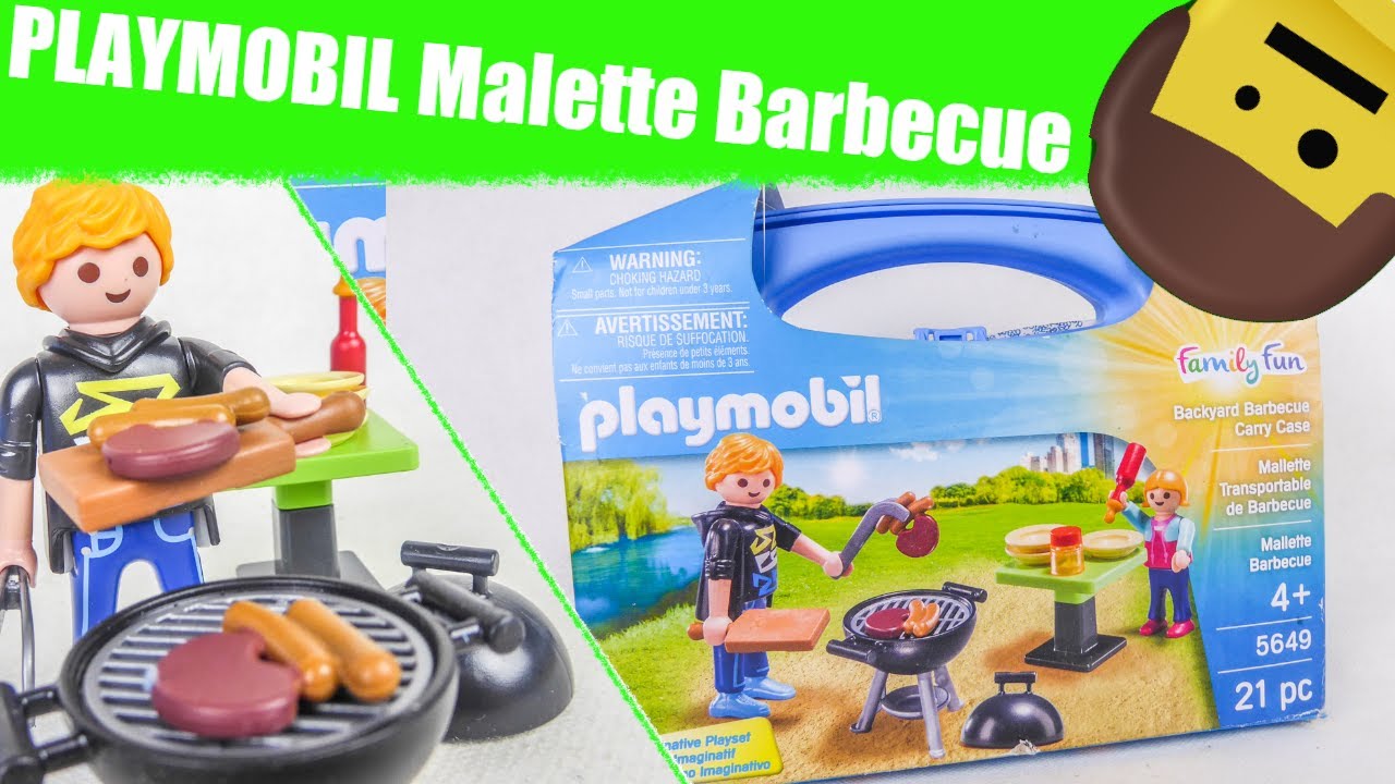 Klocki PLAYMOBIL 5649 Malette Barbecue / Recenzja