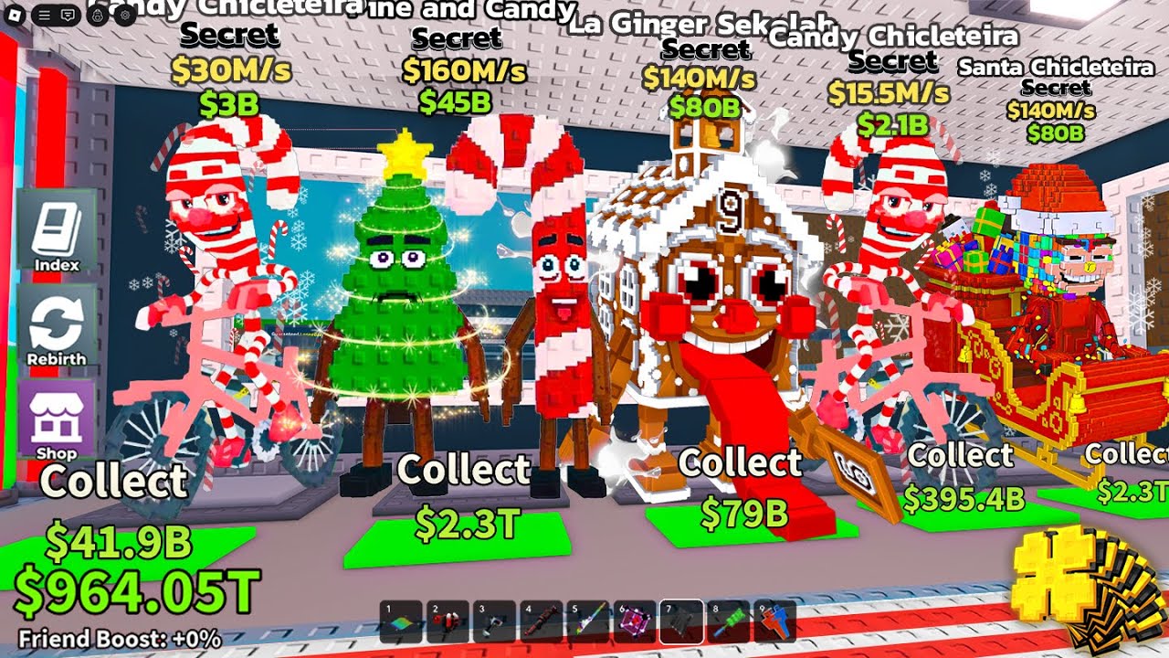 ROBLOX Christmas is coming... + 12x Sever Luck & i Get x25 Secret Brainrot - Steal a Brainrot