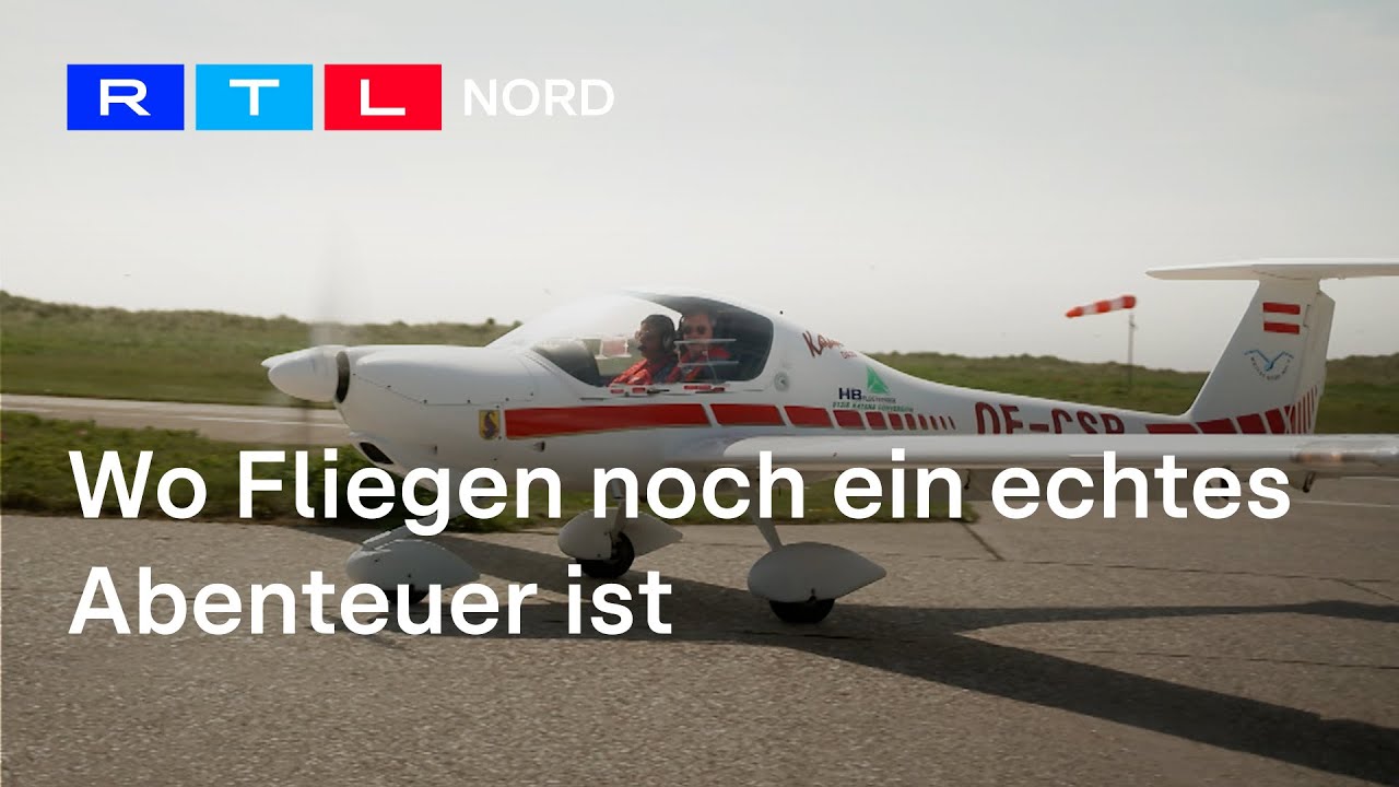Zwischen Strand und Düne: Der gefährliche Anflug auf den Inselflughafen Helgoland