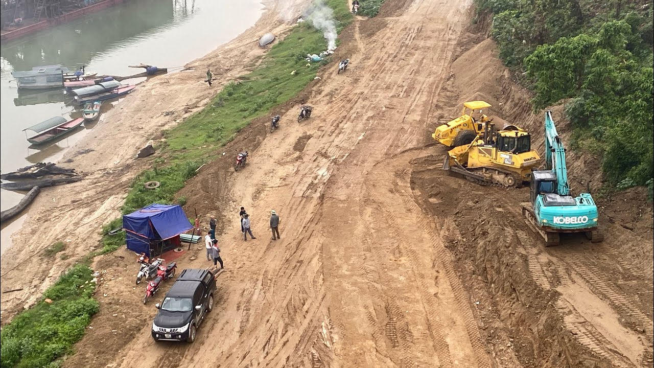 @sáng 8/3/2026 cập Nhật toàn cảnh tại cầu sông lô xã đoan hùng tỉnh Phú thọ 