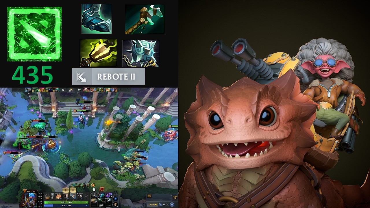 Snapfire Soft Support / DOTA 2 / Gameplay 435 / Buenos combos con el equipo /Dominando la linea 😎