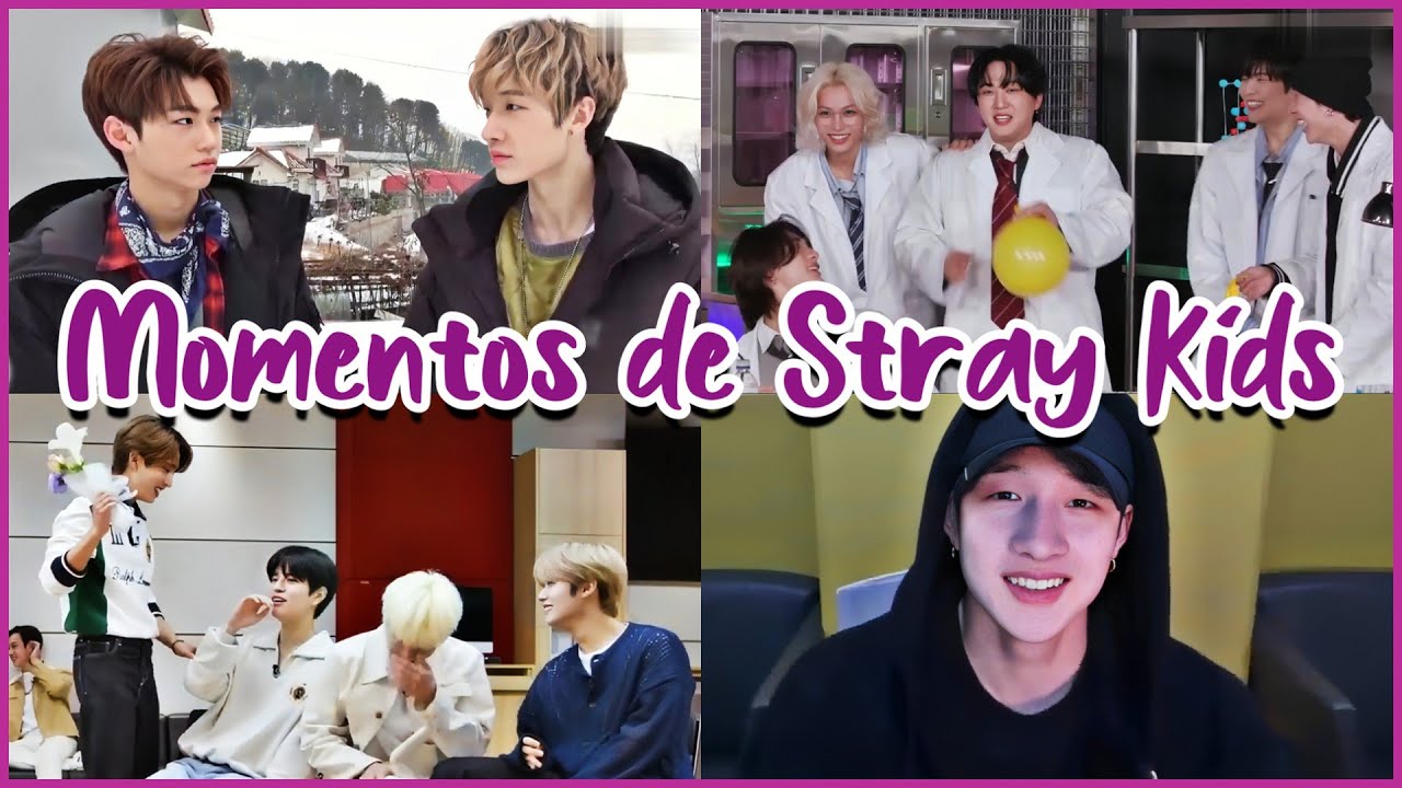 MOMENTOS DIVERTIDOS E ICONICOS DE TODOS LOS MIEMBROS DE STRAY KIDS