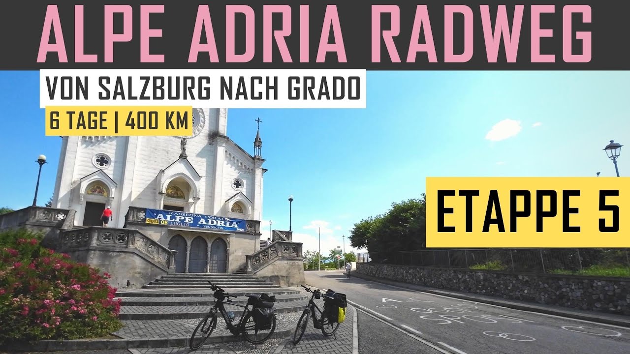 ALPE ADRIA TOUR mit dem E-Bike🏔️ ETAPPE 5 - Auf nach Udine