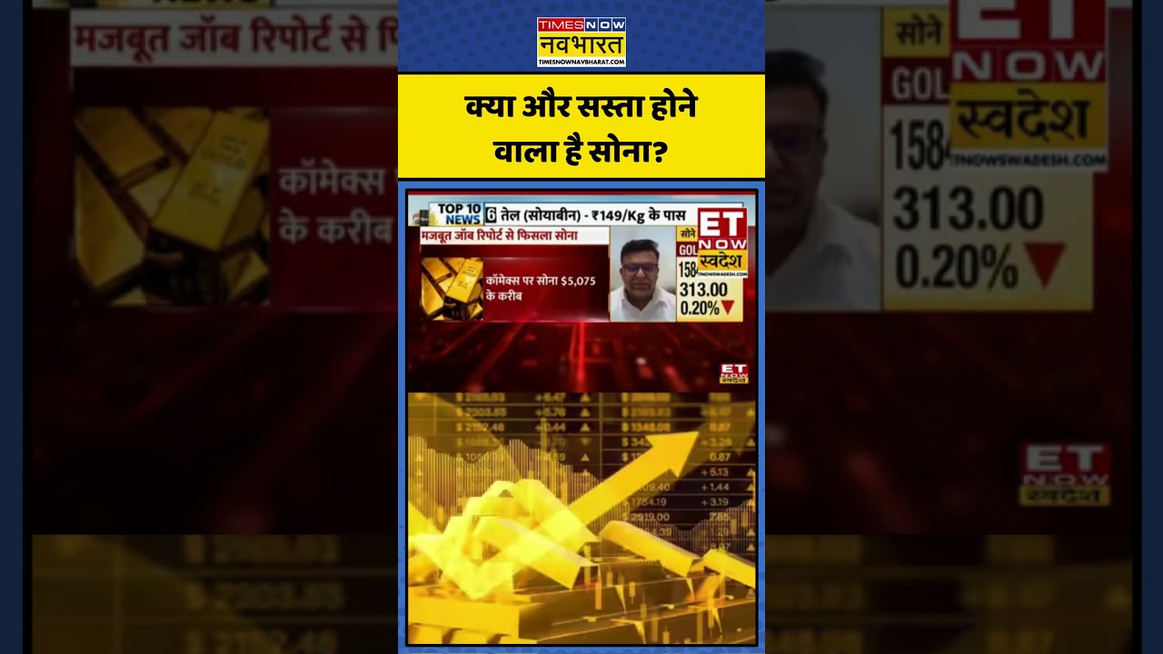Gold Rate Today | क्या और सस्ता होने वाला है सोना? | Silver Rate | Gold Price | Gold News